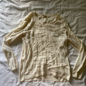 Women's Cream Sweater